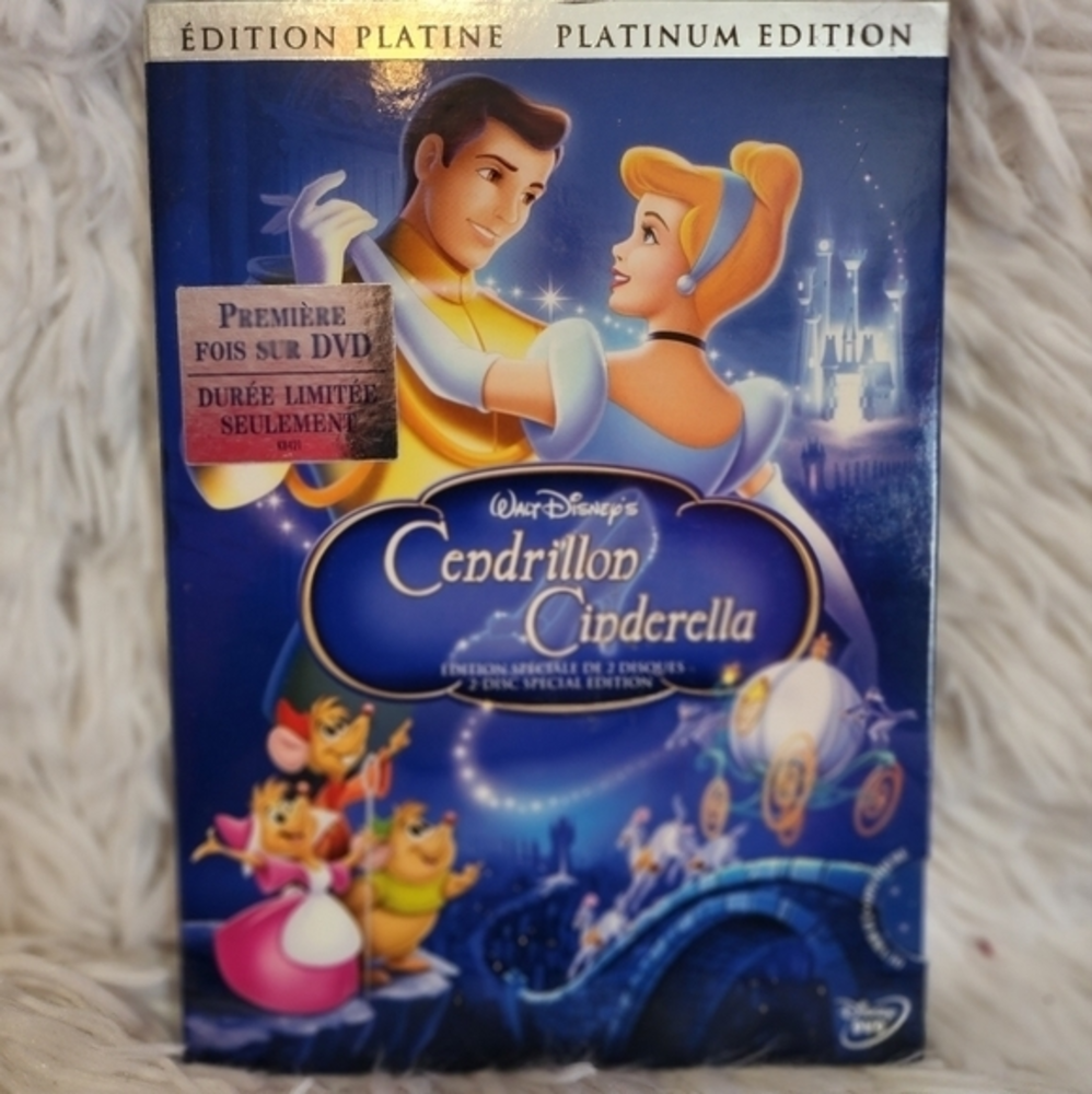 Cinderella platinum edition dvd‎